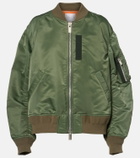 Sacai Technical twill bomber jacket