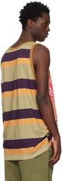 Dries Van Noten Multicolor Paneled Tank Top