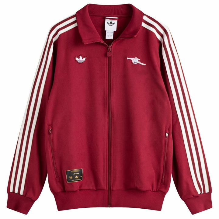Photo: Adidas Men's Arsenal FC Icon Track Top in Team Coll Burgundy