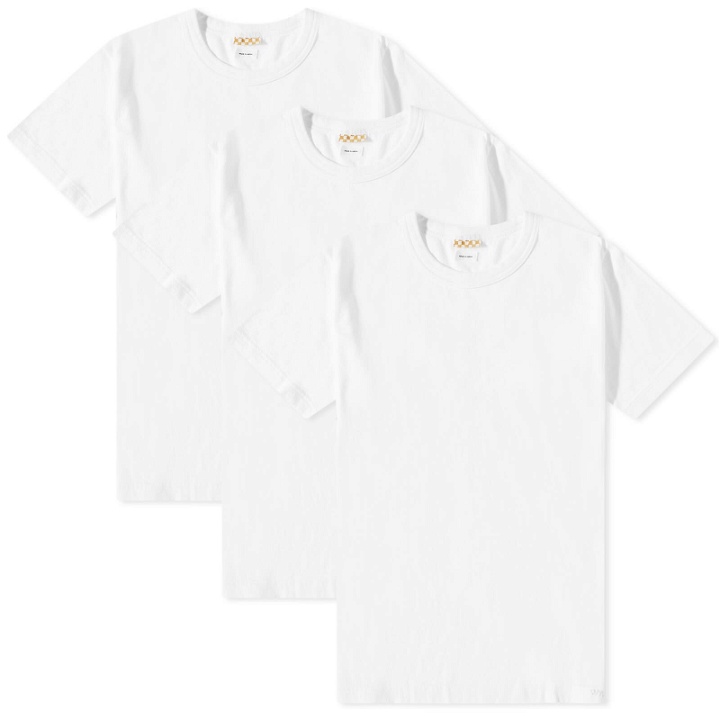 Photo: Visvim Men's Vivism Sublig 3-Pack Wide T-Shirt in White