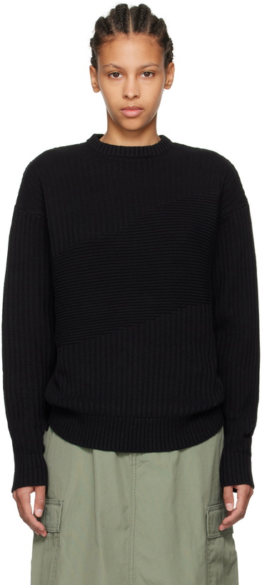 Photo: Dime Black Wave Sweater