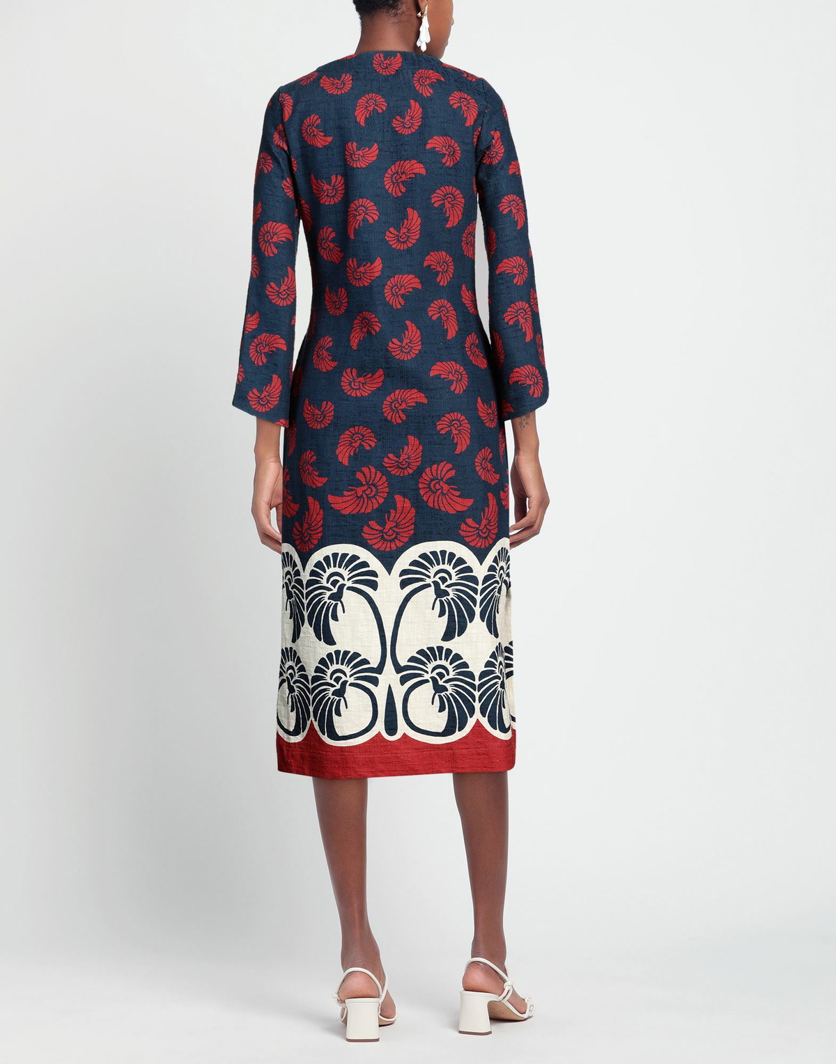 La Doublej Womens Midi dress in Navy