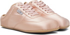 MM6 Maison Margiela Pink Satin Factory Sneakers