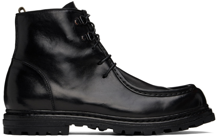 Photo: Officine Creative Black Volcov 010 Boots