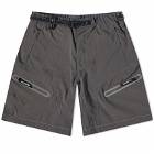 And Wander Men's Light Hike Short in Charcoal