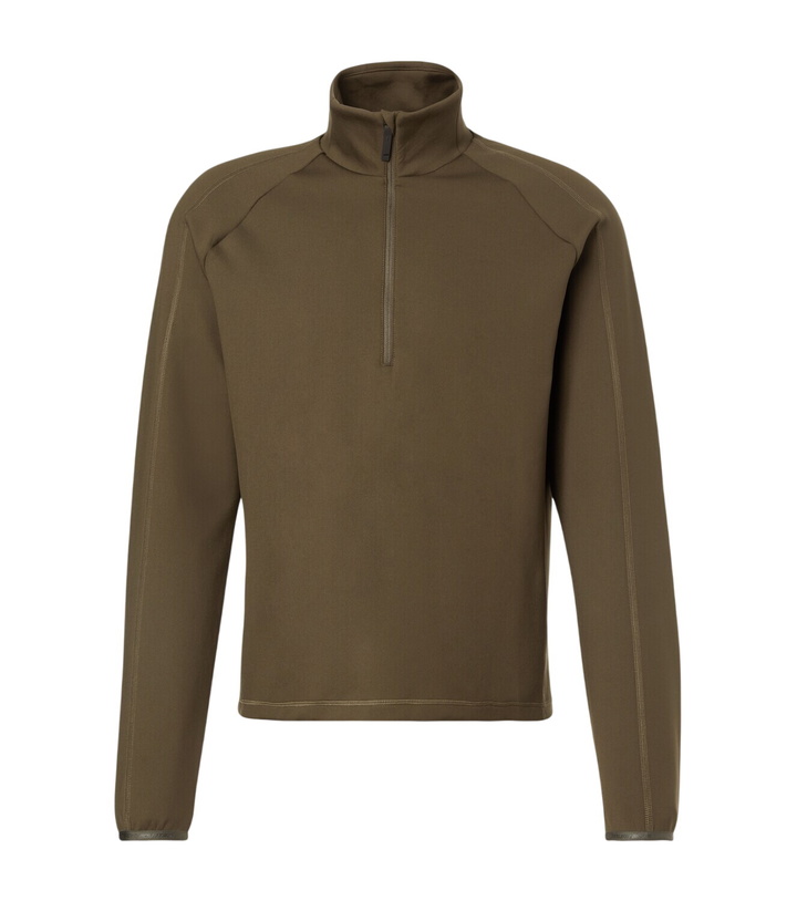 Photo: Aztech Mountain Aztech fleece half-zip sweater