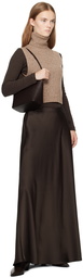 LESET Beige Zoe Turtleneck
