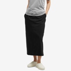 Fear of God ESSENTIALS Women's Long Skirt in Jet Black