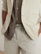 Orlebar Brown - Alex Straight-Leg Cotton-Blend Drawstring Shorts - Neutrals