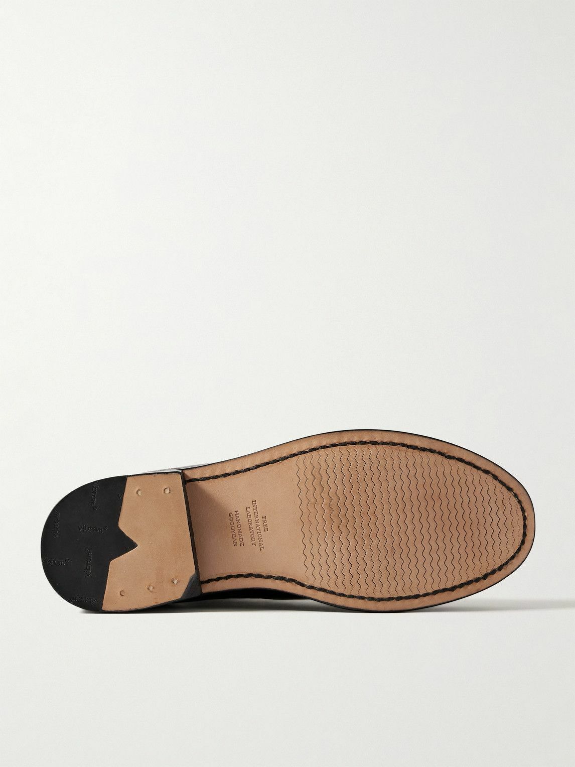 Visvim - Gornergrat Mid-Folk Leather Chelsea Boots - Black Visvim