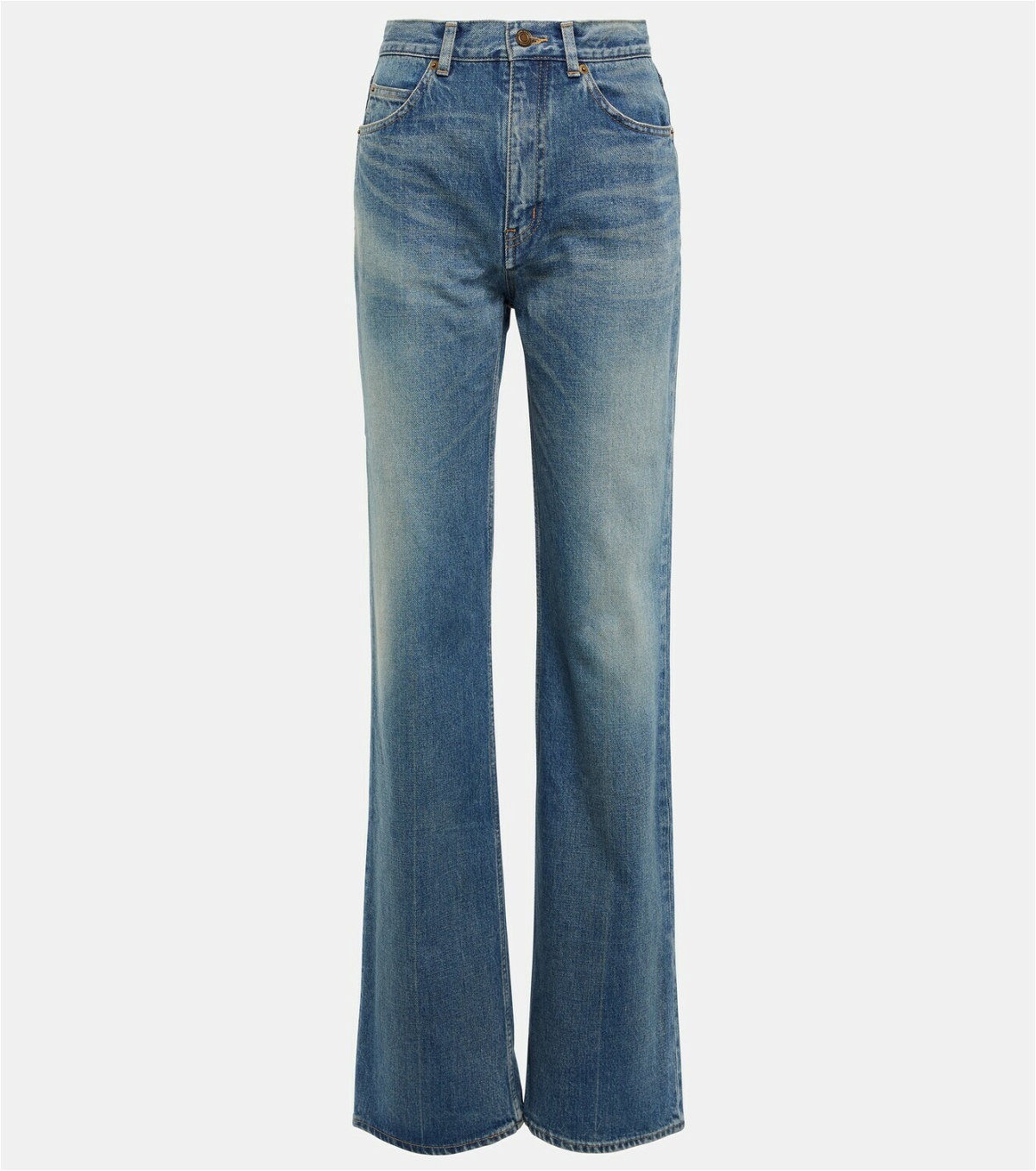 Saint Laurent - High-rise flared jeans Saint Laurent