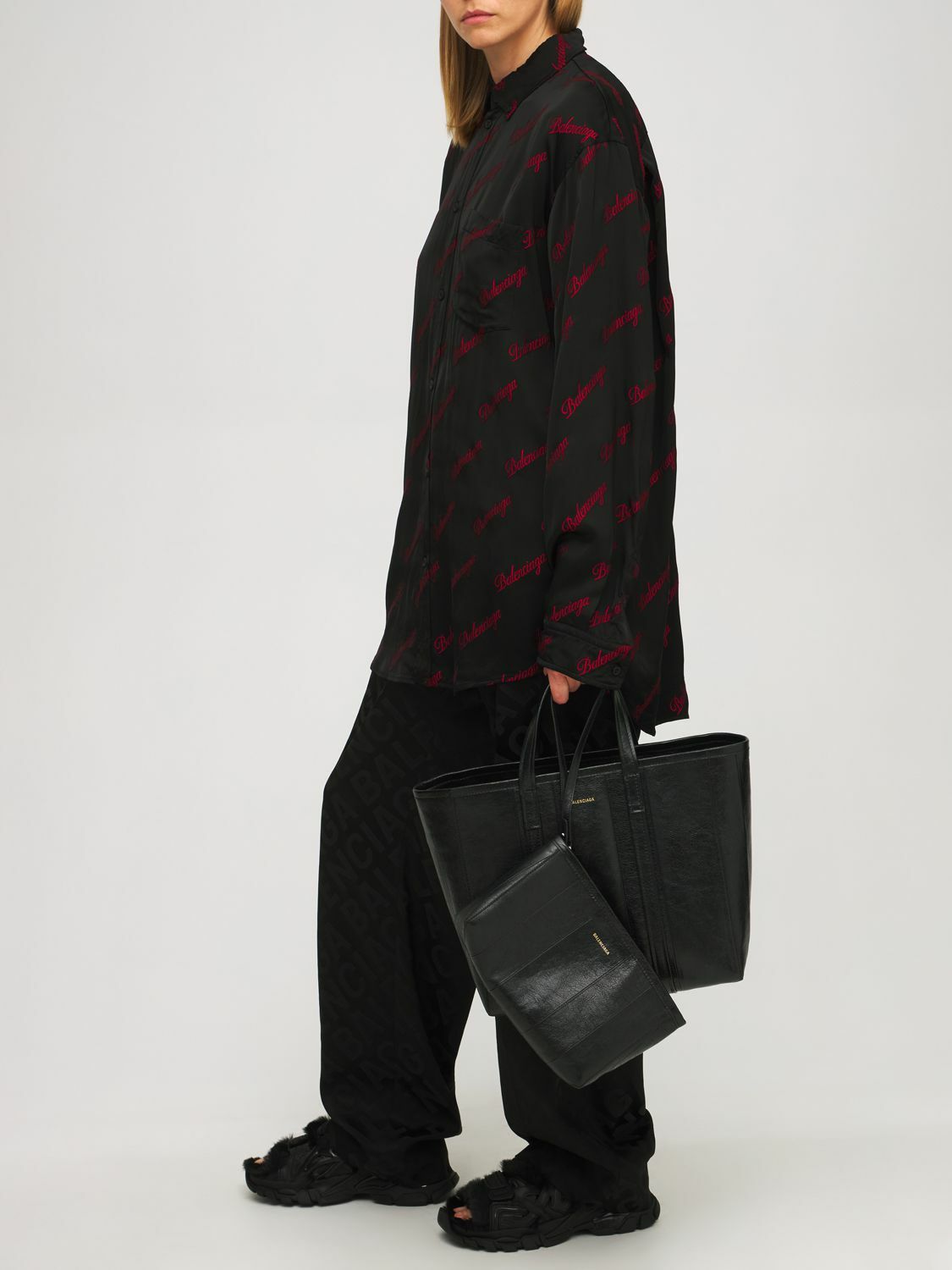 【BALENCIAGA】 Barbes Midi Shopping Bag Barbes Medium shopper bag BALENCIAGA | Blondie Shop