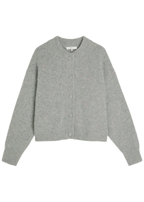 Photo: Frame Cashmere Cardigan Silver