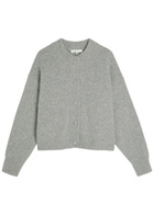 Frame Cashmere Cardigan Silver