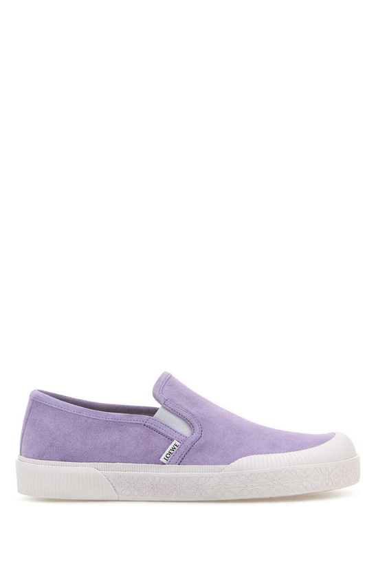 Photo: Loewe Black Suede Terra Vulca Slip-ons