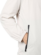 MC2 Saint Barth Man Hooded Lightweight Ice White Fabric Windbreaker Sloop