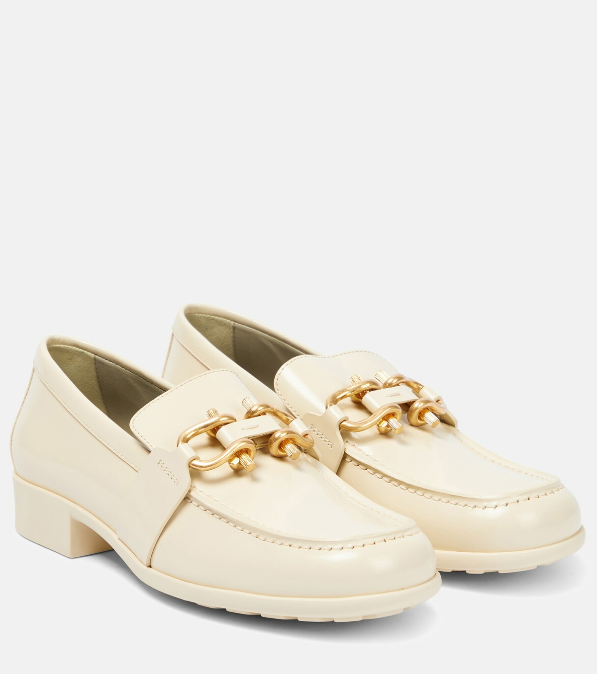 ローファー・オックスフォード BOTTEGA VENETA MONSIEUR SHINY LEATHER LOAFERS Bottega Veneta - Monsieur leather loafers Bottega Veneta