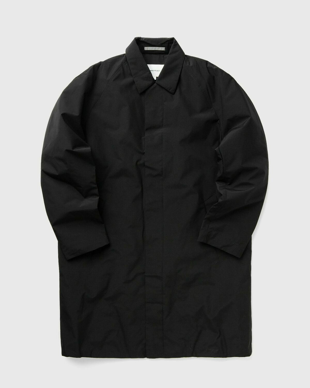 Norse Projects Vargo Gore-Tex Windstopper Raglan Mac Black Mens