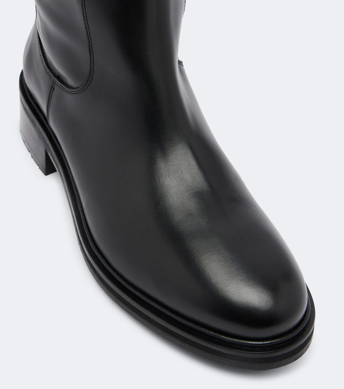Aeyde Henry leather knee-high boots
