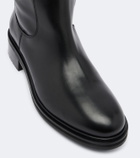 Aeyde Henry leather knee-high boots