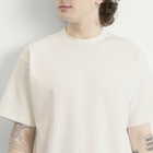 BEAMS Men's Stretch Thermal T-Shirt in White