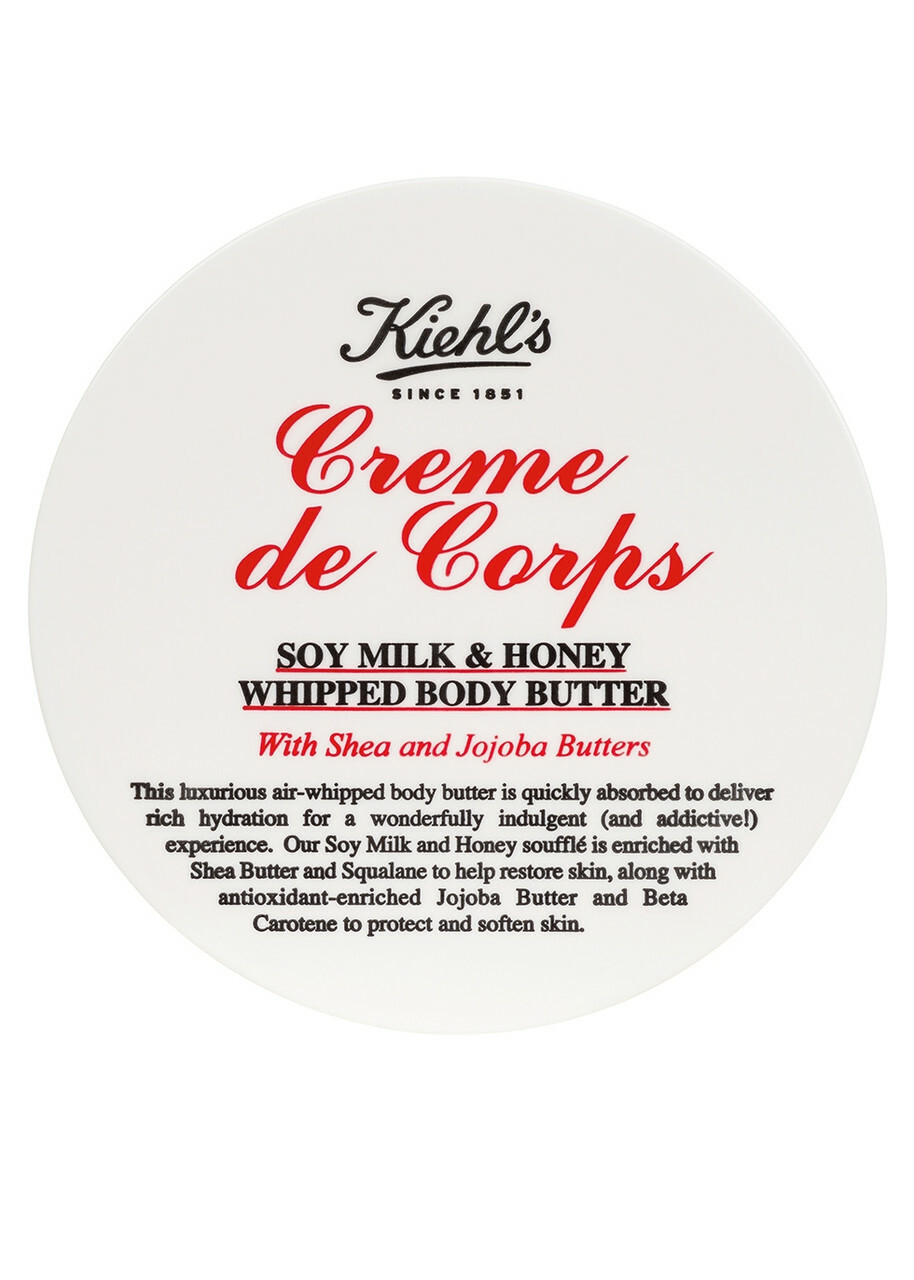 KIEHL'S Creme de Corps Soy Milk & Honey Body Butter, Moisturiser, 226g
