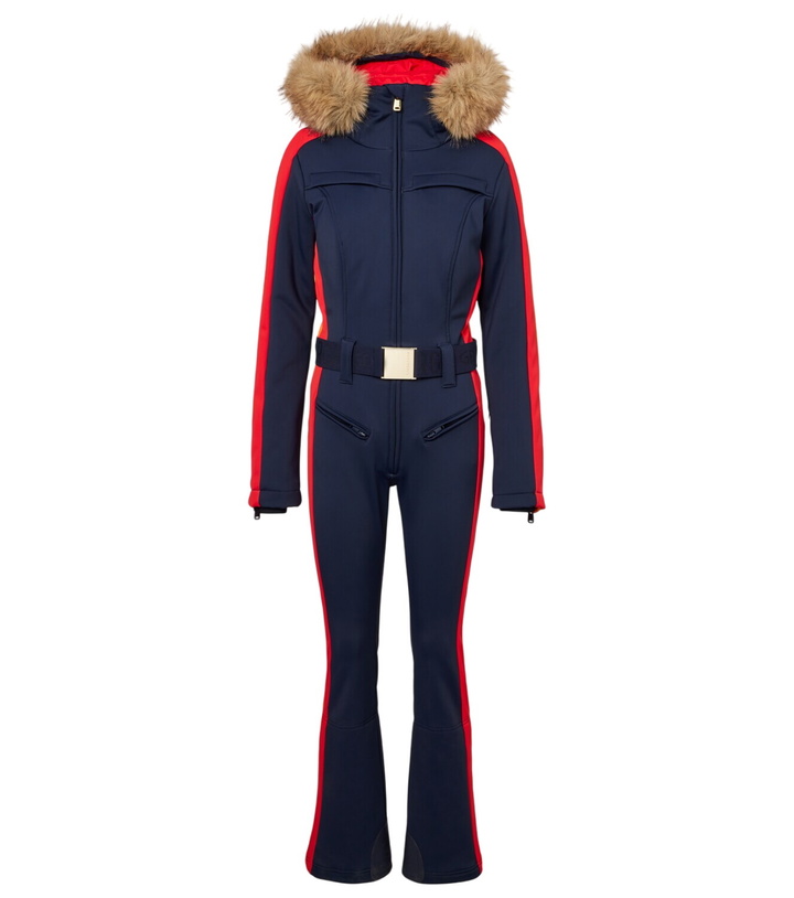 Photo: Goldbergh Suvi faux fur-trimmed ski jumpsuit