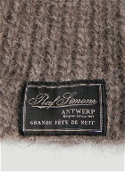 Logo Patch Balaclava in Brown