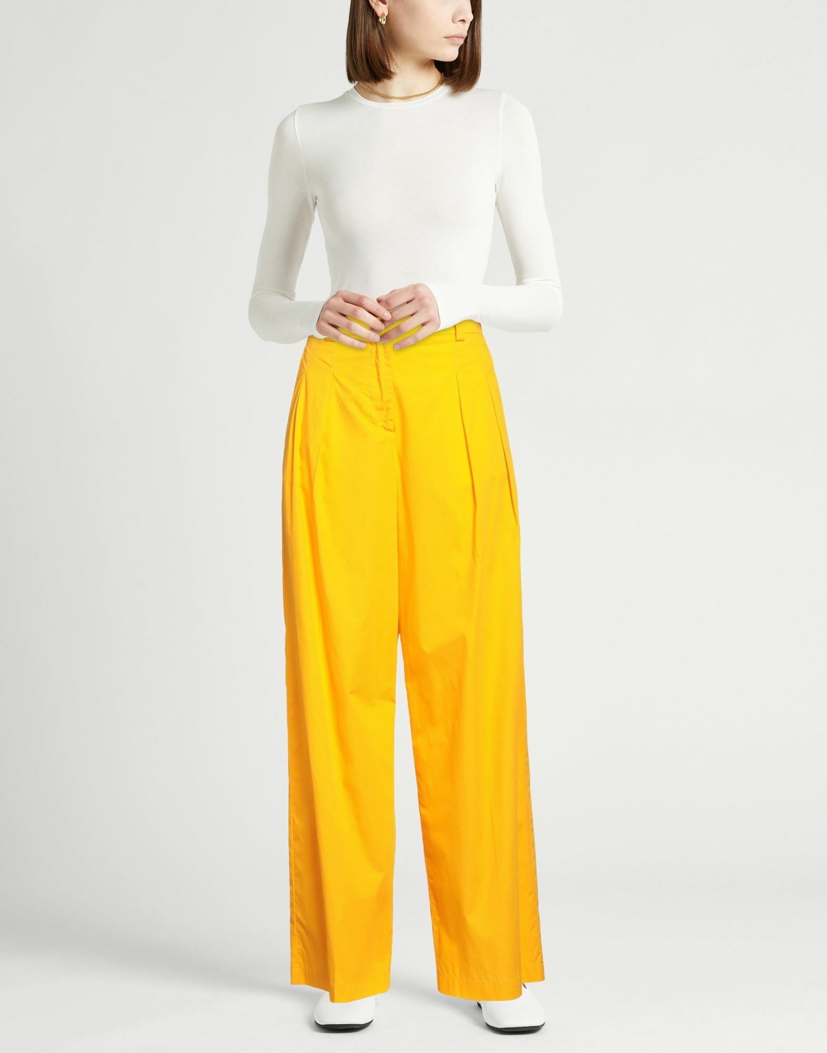 Jucca Womens Pants in Marigold
