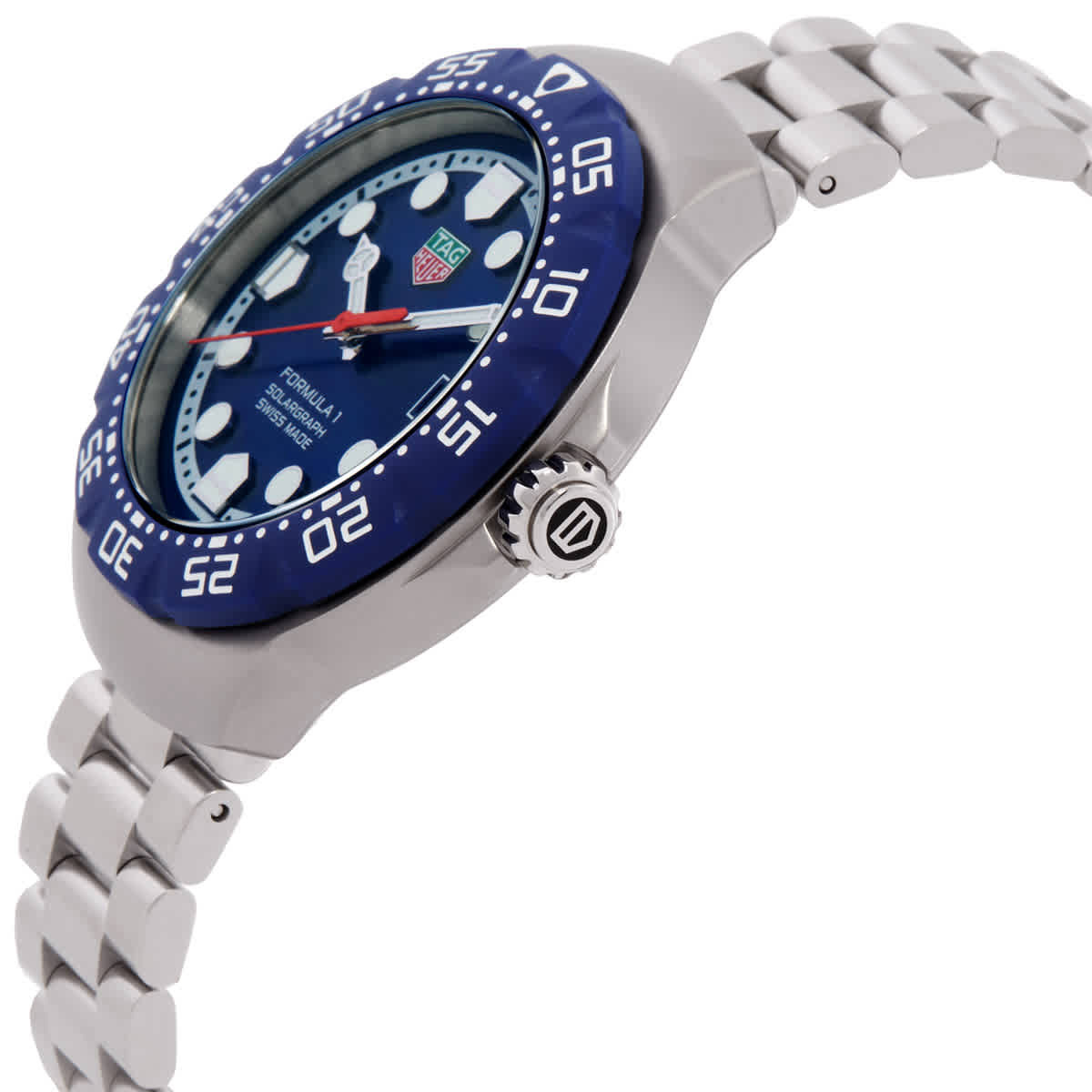 Tag Heuer Formula 1 Solargraph Blue Dial Mens Watch WBY1112.BA0042