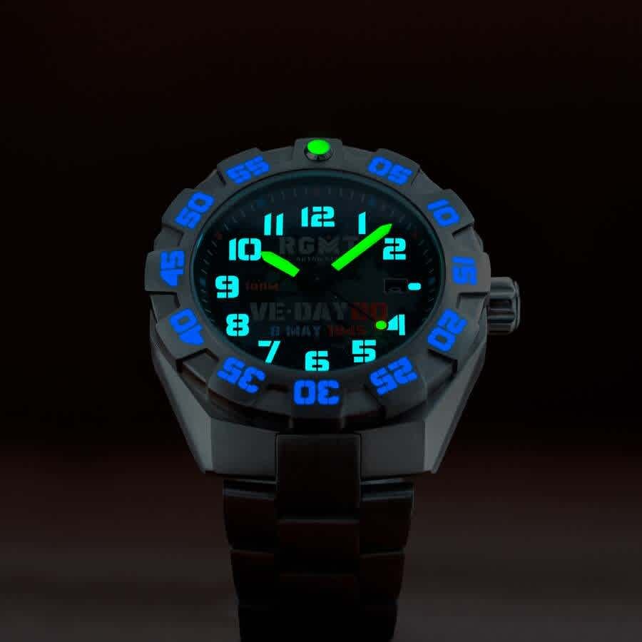 RGMT Field Master Automatic Black Dial Mens Watch RG-8032-DD