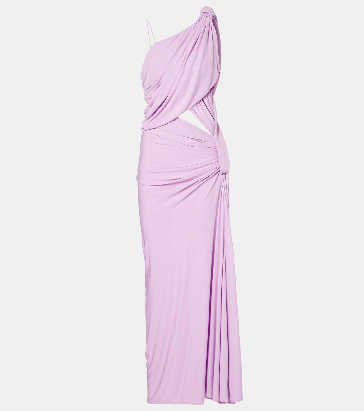 knee length dresses for ladies Christopher Esber Brown Verner Open Twist Lace Dress main image 0