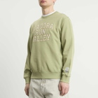 Diadora Men's Run Valley Crew Sweatshirt in Sage Green