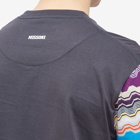 Missoni Men's T-Shirt in Navy/Blue/Violet