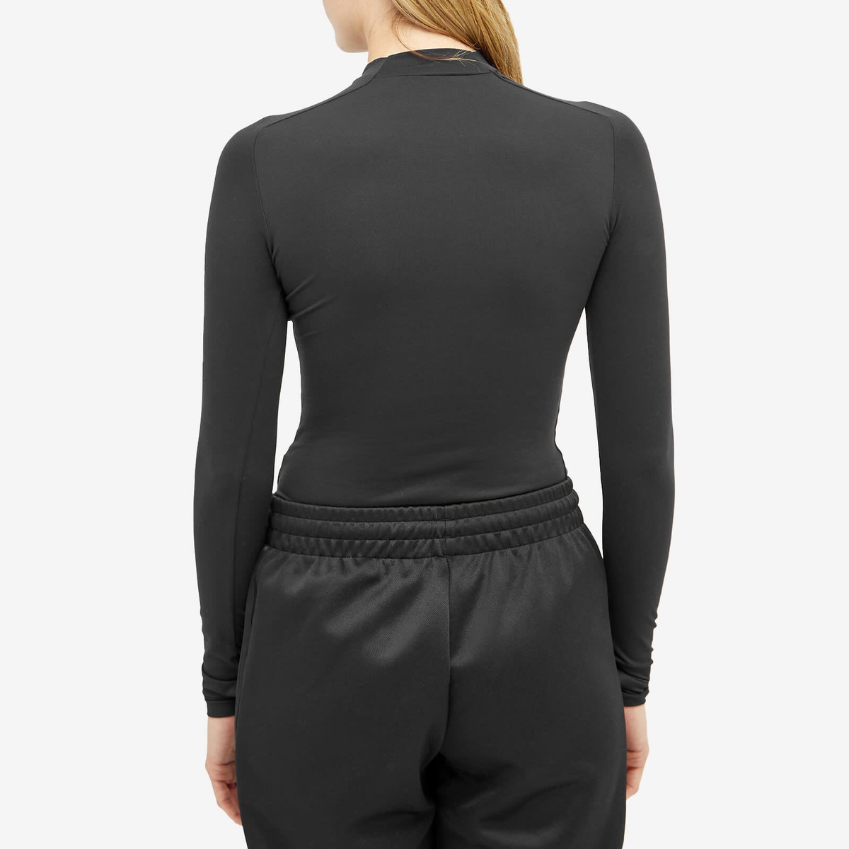 Daily Paper Women's Long Sleeve Esosa T-Shirt in Black