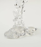 Polspotten Drip Large glass candle holder by Pascal Smelik