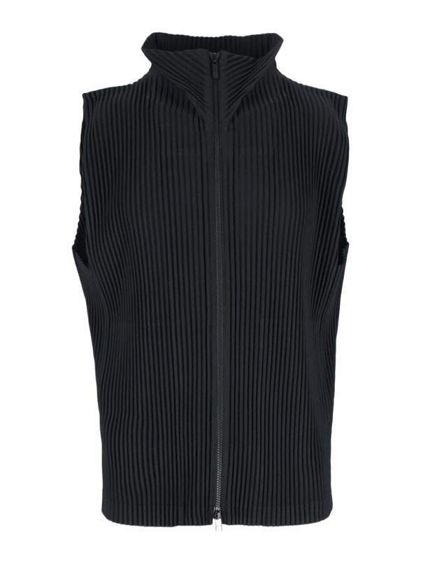 Photo: Homme Plissé Issey Miyake mc March Zip Pleated Vest
