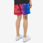 MSFTSrep Men's Gradient Trippy Summer Swim Short in Orange