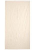 Moncler Monogram-jacquard Beach Towel - Cream - One Size