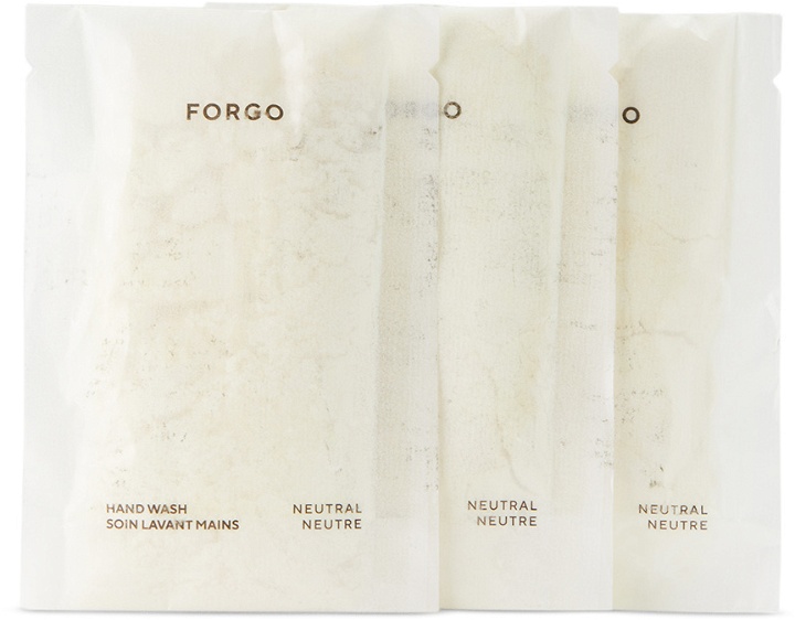 Photo: FORGO Neutral Hand Wash Refill Set, 3 x 12 g