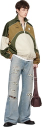 AMIRI Multicolor Oversized Panel Track Jacket