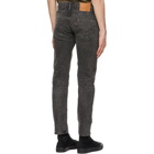 Levis Grey 502 Taper Flex Jeans