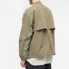 F/CE. Men's Tech Utility Track Jacket in Sage Green