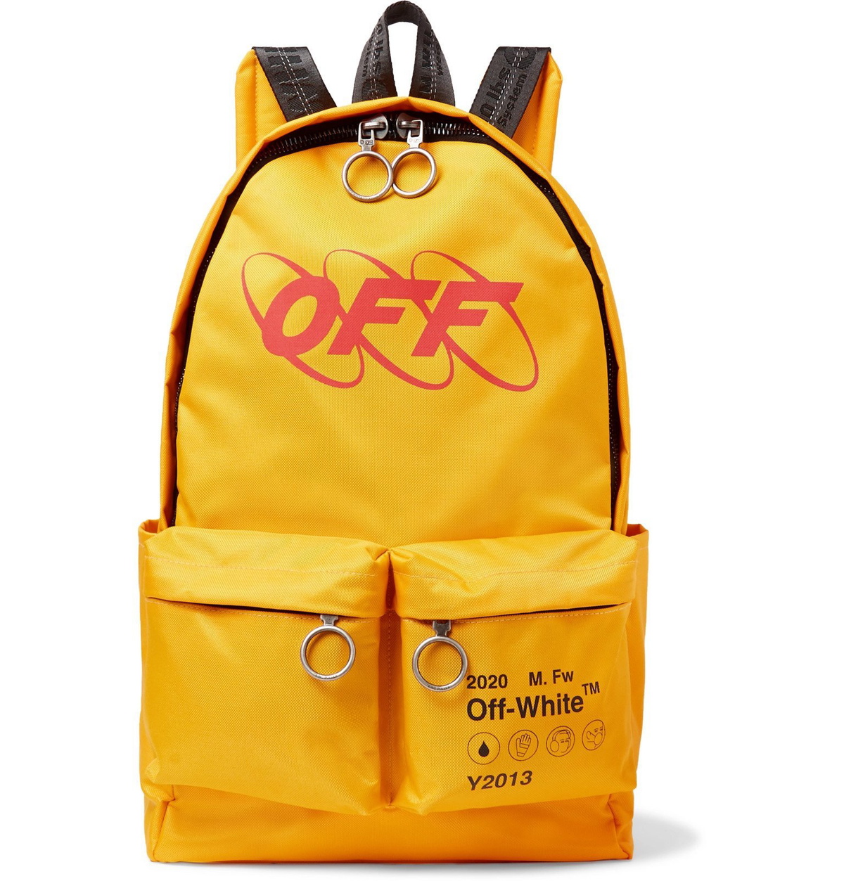 Off-White Y013 Logo-Print Shell Backpack - Off-White