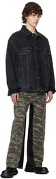 Fax Copy Express Khaki Camouflage Jeans