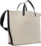 Jil Sander Beige Tape Medium Tote