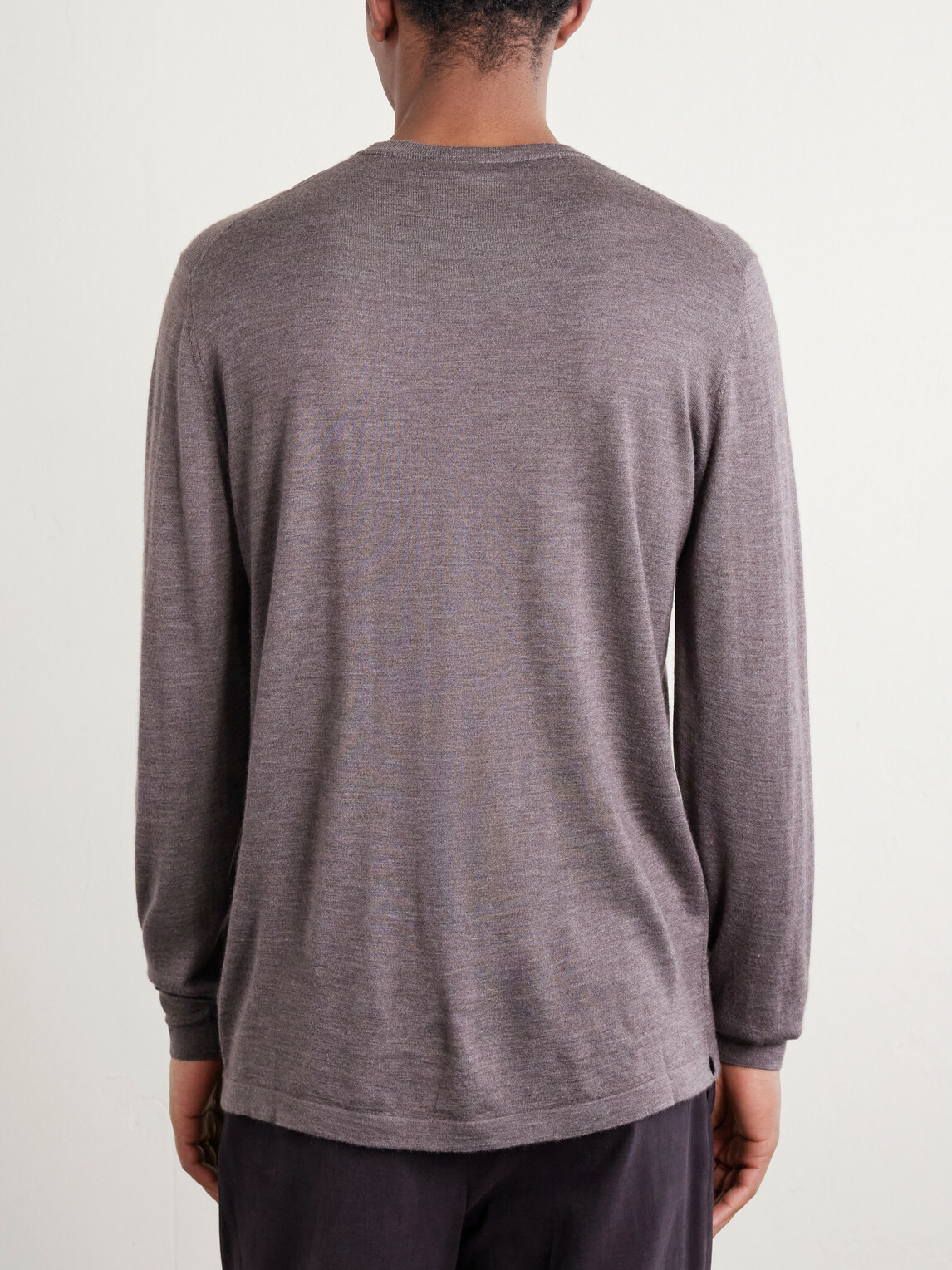 Thom Sweeney - Crewneck Sweater - Brown