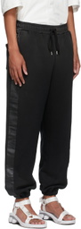 Miharayasuhiro Black Side Tape Sweatpants