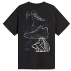 Air Jordan Rare Air AJ3 T-Shirt in Black/Sail