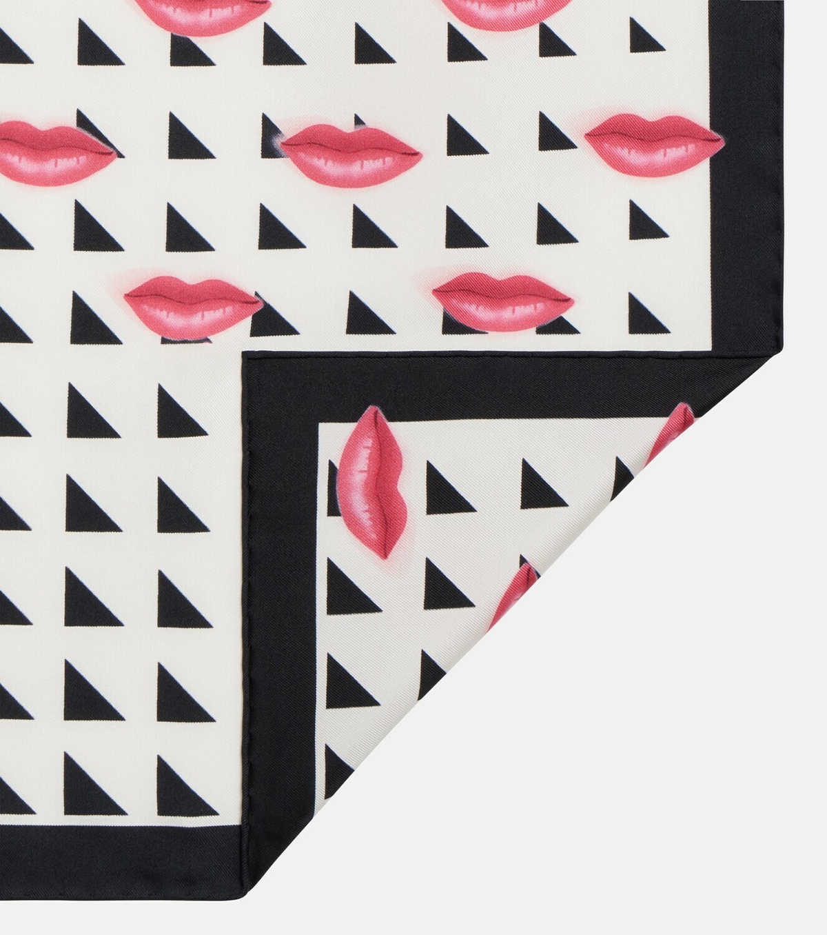 Prada Printed silk twill scarf